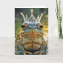 Recherche de grenouille humoristique vœux cartes Vert