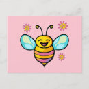 Recherche de abeille heureuse cartes postales Pour tous