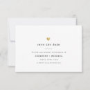Recherche de heart save the dates Moderne