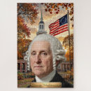 Recherche de président américain puzzles George washington