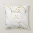 Recherche de pierre de marbre coussins Blanc