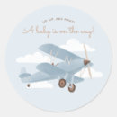 Recherche de biplane autocollants Vintage