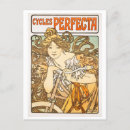 Recherche de cycle cartes postales Mucha