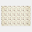 Recherche de thé vintage papier cadeau Fête