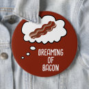 Recherche de lard drôle badges Bacon