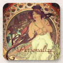 Recherche de mucha dessous de verres Femme