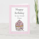 Recherche de argenté anniversaire cartes Cupcake
