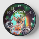 Recherche de renards horloges Forêt