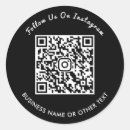 Recherche de code qr autocollants Instagram