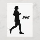 Recherche de coureur cartes postales Athlète