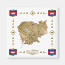 Recherche de le cambodge magnets Drapeaux du monde