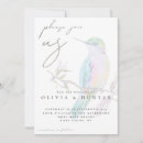 Recherche de de de colibri mariage invitations Aquarelle