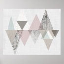 Recherche de triangles modernes posters Contemporain