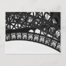 Recherche de tour eiffel noir et blanc cartes postales Architecture