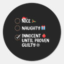 Recherche de naughty list autocollants Agréable