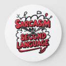 Recherche de sarcasme horloges Sarcastique