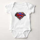 Recherche de logo bébé vêtements Bouclier de clark kent