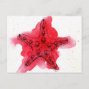 Recherche de étoile mer cartes postales Aquarelle