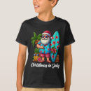 Recherche de père noël tropical tshirts Festif