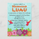Recherche de tropical 11x16 anniversaire invitations Fleurs