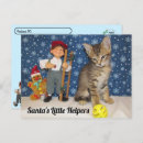 Recherche de carte de noël posters Chaton