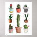 Recherche de dessin de cactus posters Aquarelle