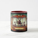Recherche de cirque vintage tasses Girafe