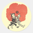 Recherche de magicien autocollants Rétro