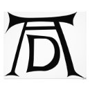 Recherche de monogramme de durer Initiales