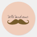 Recherche de moustache vintage autocollants Hipster