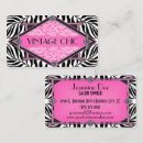 Recherche de dentelle rose cartes visite Boutique