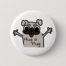 Recherche de carlins badges Illustration