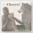 Recherche de loup garou dessous de verres Halloween
