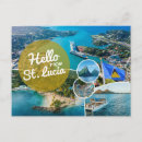 Recherche de saint lucia cartes postales Soufrière