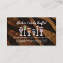 Recherche de buffets cartes visite Bonbons