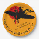 Recherche de halloween assiettes en papier Rouge