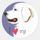 Recherche de pyrénées autocollants Chien de montagne