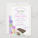 Recherche de épicerie invitations Petite fille