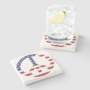 Recherche de signe paix de dessous de verres Drapeau américain