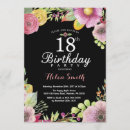 Recherche de 18ème pour elle anniversaire invitations Fête d'anniversaire