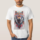 Recherche de loup tribal tshirts Sauvage