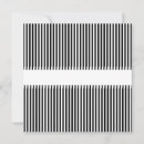 Recherche de motif zèbre vœux cartes Noir