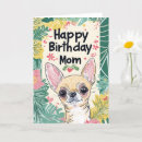 Recherche de chihuahuas vœux cartes Mère