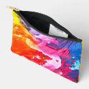 Recherche de peinture abstraite cosmétiques pochettes Violet