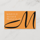 Recherche de stylistes cartes visite Monogramme