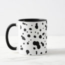 Recherche de chiens dalmatiens tasses Noir et blanc