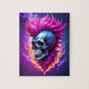 Recherche de crâne puzzles Punk