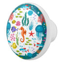 Recherche de animal marin boutons et poignées de porte Coloré