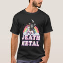 Recherche de mort licorne tshirts Sinistre