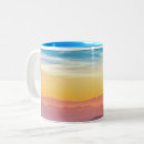 Recherche de paysage de montagne tasses Coucher de soleil